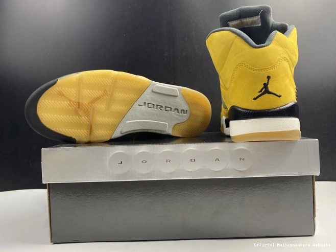 Official Maikesneakers Air Retro 5 454783-701 T23 Jordan Tokyo 0715